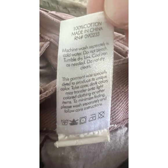 PacSun Ultra High Rise Flare Carpenter Denim Pants Size‎ 24 Brown - Picture 3 of 5